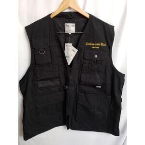 FOXFIRE Tactical Mens XXL Black "ultimate Vest" Thunder River Gear  Outdoors NWT
